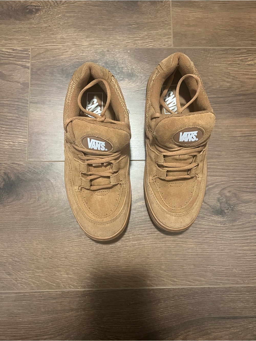 Vans Chipmunk Men’s Suede Low-Top Sneakers in Tan Brown - Picture 3 of 7